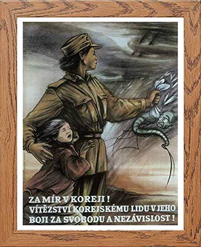 lumartos Vintage Poster Soldier – Framed Wall Art Print by Lumartos Premium Home Décor