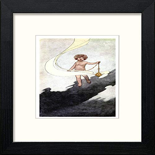 lumartos Vintage Poster Songs Of Innocence (2) – Black Wood Frame Wall Art – Framed Wall Art Print by Lumartos Premium Home Décor