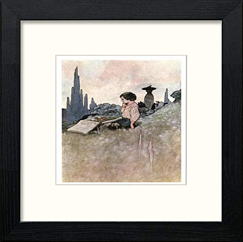 lumartos Vintage Poster Songs Of Innocence (8) – Black Wood Frame Wall Art – Framed Wall Art Print by Lumartos Premium Home Décor