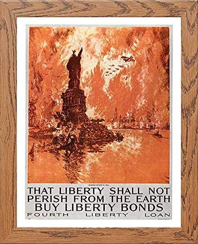 lumartos Vintage Poster That Liberty Shall Not Perish From The Earth Buy Lib – Framed Wall Art Print by Lumartos Premium Home Décor