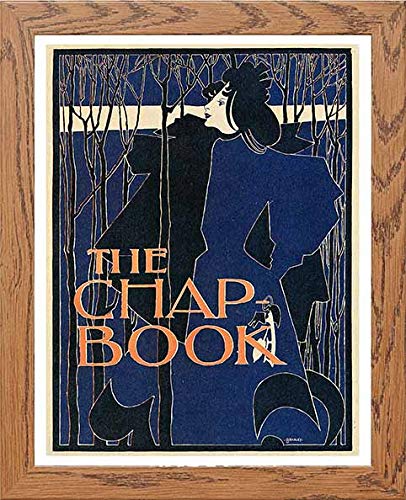 lumartos Vintage Poster The Chap Booka – Framed Wall Art Print by Lumartos Premium Home Décor