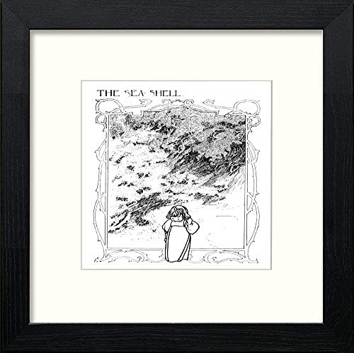 lumartos Vintage Poster The Child World (10) – Black Wood Frame Wall Art – Framed Wall Art Print by Lumartos Premium Home Décor