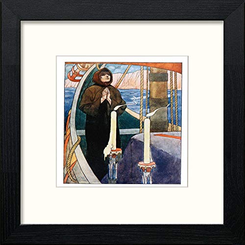 lumartos Vintage Poster The Four Champions (12) – Black Wood Frame Wall Art – Framed Wall Art Print by Lumartos Premium Home Décor