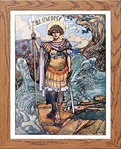 lumartos Vintage Poster The Four Champions – Framed Wall Art Print by Lumartos Premium Home Décor