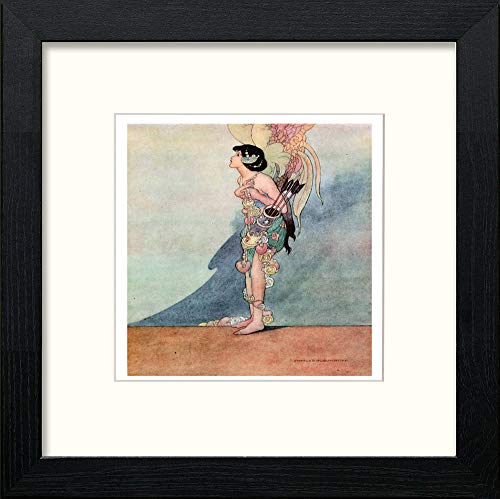 lumartos Vintage Poster The Happy Prince (6) – Black Wood Frame Wall Art – Framed Wall Art Print by Lumartos Premium Home Décor