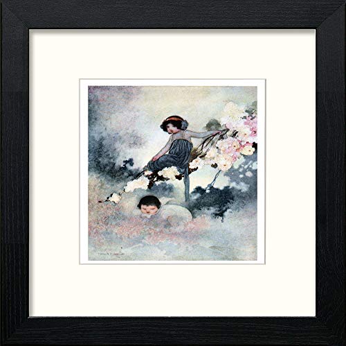 lumartos Vintage Poster The Happy Prince (7) – Black Wood Frame Wall Art – Framed Wall Art Print by Lumartos Premium Home Décor