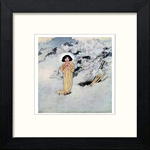 Lumartos Vintage Poster The Happy Prince (8) – Black Wood Frame Wall Art – Framed Wall Art Print By Lumartos Premium Home Décor