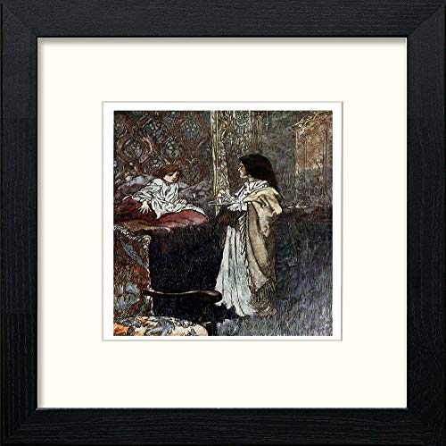 lumartos Vintage Poster The Secret Garden (6) – Black Wood Frame Wall Art – Framed Wall Art Print by Lumartos Premium Home Décor