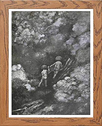 lumartos Vintage Poster The Sensitive Plant – Framed Wall Art Print by Lumartos Premium Home Décor