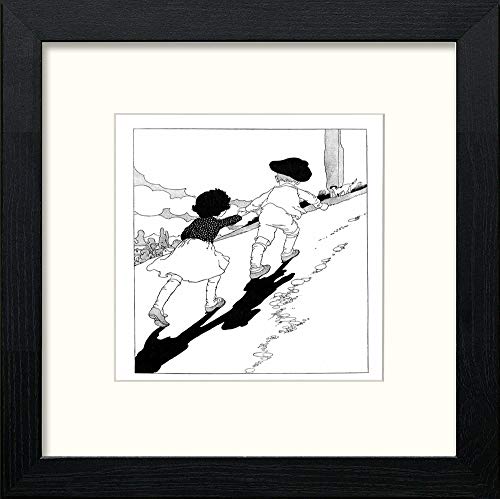 lumartos Vintage Poster The Story Of Weathercock (10) – Black Wood Frame Wal – Framed Wall Art Print by Lumartos Premium Home Décor