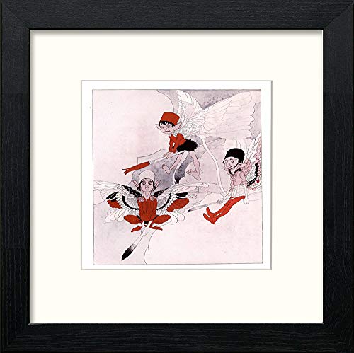 lumartos Vintage Poster The Story Of Weathercock (13) – Black Wood Frame Wal – Framed Wall Art Print by Lumartos Premium Home Décor