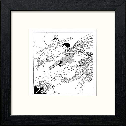 lumartos Vintage Poster The Story Of Weathercock (18) – Black Wood Frame Wal – Framed Wall Art Print by Lumartos Premium Home Décor