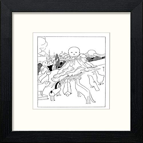 lumartos Vintage Poster The Story Of Weathercock (22) – Black Wood Frame Wal – Framed Wall Art Print by Lumartos Premium Home Décor