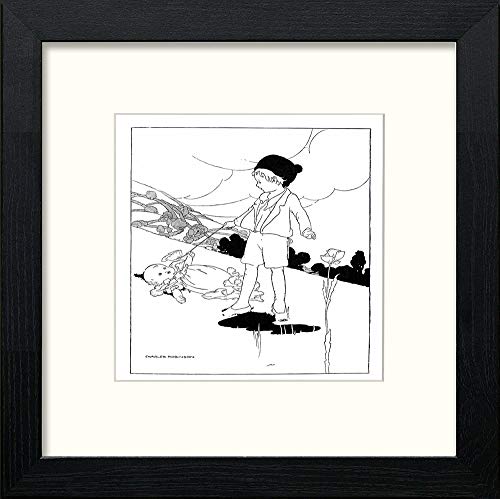 lumartos Vintage Poster The Story Of Weathercock (3) – Black Wood Frame Wall – Framed Wall Art Print by Lumartos Premium Home Décor