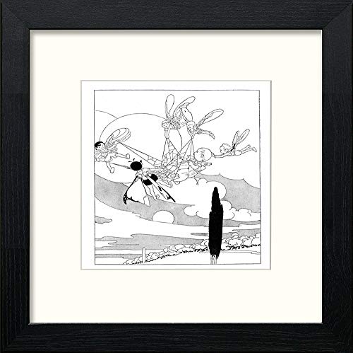 lumartos Vintage Poster The Story Of Weathercock (8) – Black Wood Frame Wall – Framed Wall Art Print by Lumartos Premium Home Décor
