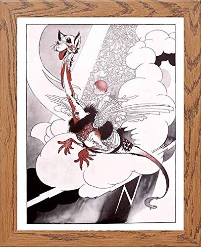 lumartos Vintage Poster The Story Of Weathercock – Framed Wall Art Print by Lumartos Premium Home Décor