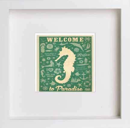 lumartos Vintage Poster Travel Poster 31 – White Frame Wall Art – Framed Wall Art Print by Lumartos Premium Home Décor