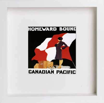 lumartos Vintage Poster Untitled – White Frame Wall Art – Framed Wall Art Print by Lumartos Premium Home Décor