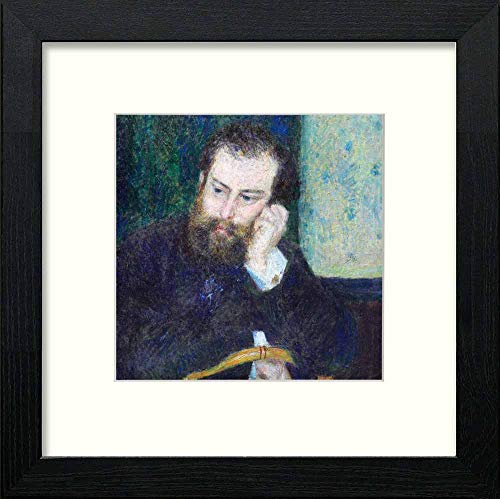 lumartos Vintage Renoir – Black Wood Frame Wall Art – Framed Wall Art Print by Lumartos Premium Home Décor