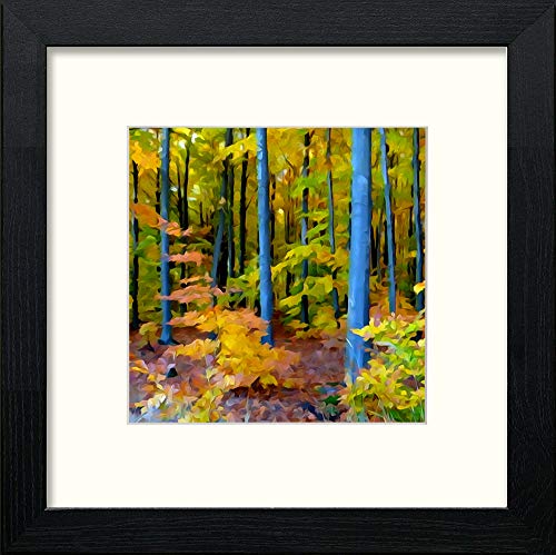 lumartos Woods – Black Wood Frame Wall Art – Framed Wall Art Print by Lumartos Premium Home Décor