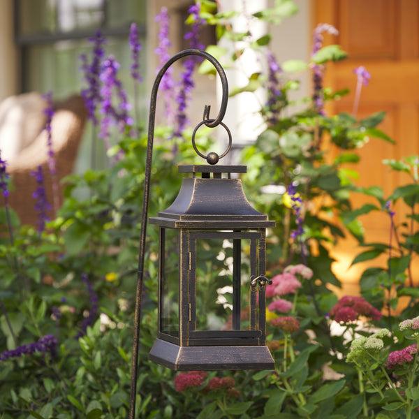 Luminara 12" Heritage Lantern With 38" Shepherd's Hook (Lantern Only)