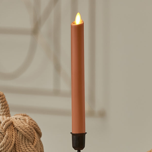 luminara Adobe Flameless Candle Taper