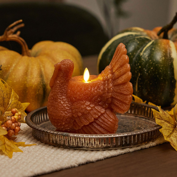 luminara Adobe Flameless Candle Turkey