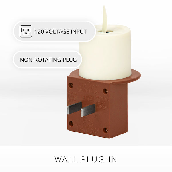 Luminara Baked Clay Flameless Candle Nightlight