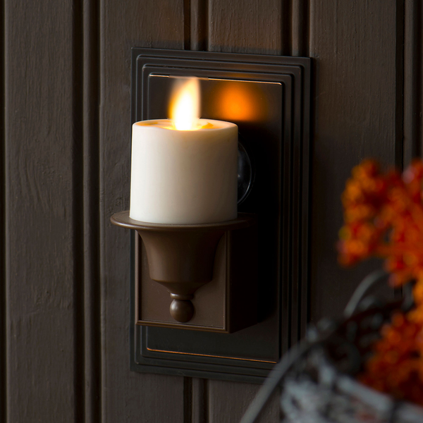Luminara Bronze Flameless Candle Night Light