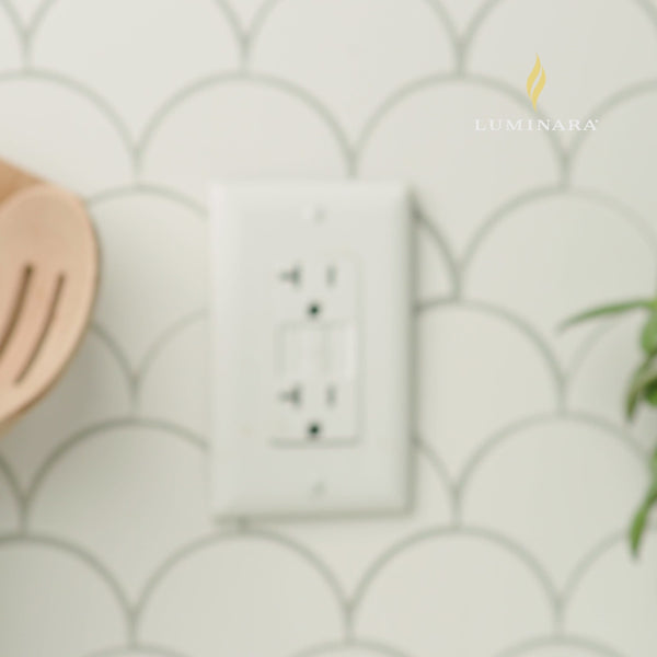 Luminara Bronze Flameless Candle Night Light