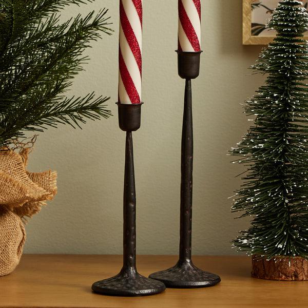 Luminara Bronze Wrought Iron Taper Holder