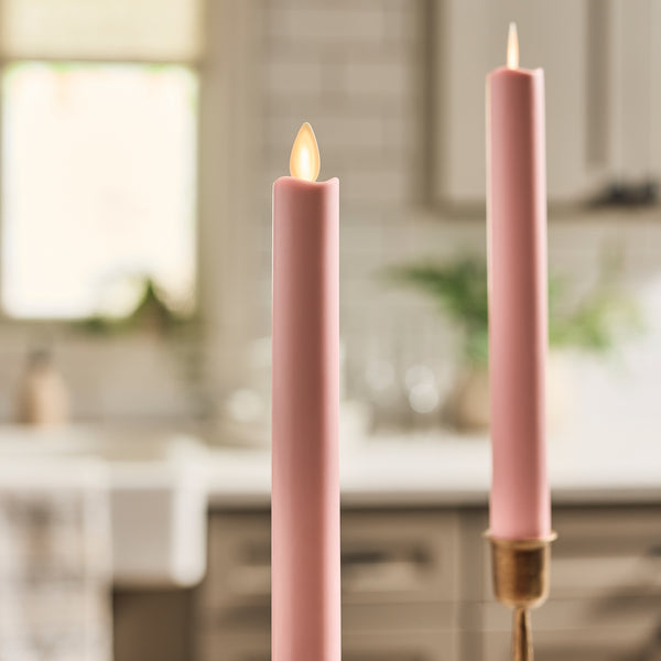 Luminara Crystal Rose Flameless Candle Taper