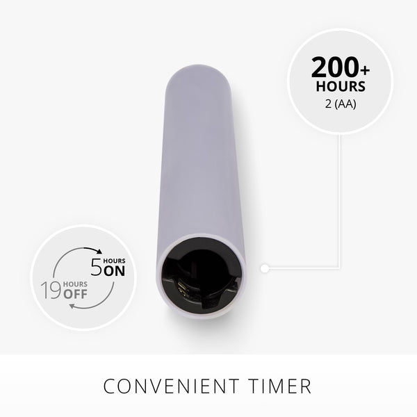 Luminara Gentle Lavender Flameless Candle Taper