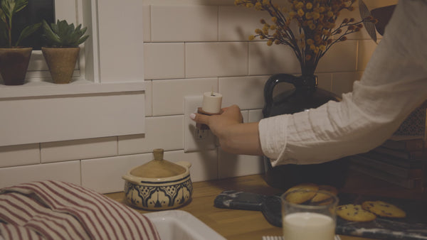 Luminara Loden Green Flameless Candle Nightlight