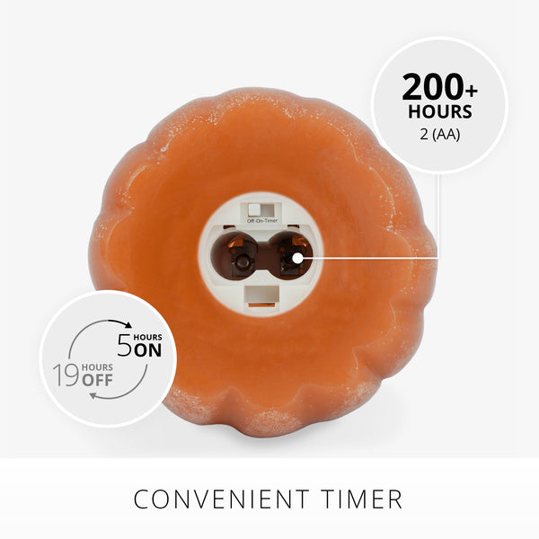 Luminara Marmalade Flameless Candle Pumpkin