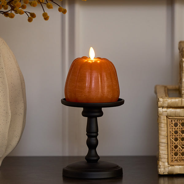 luminara Marmalade Flameless Candle Pumpkin