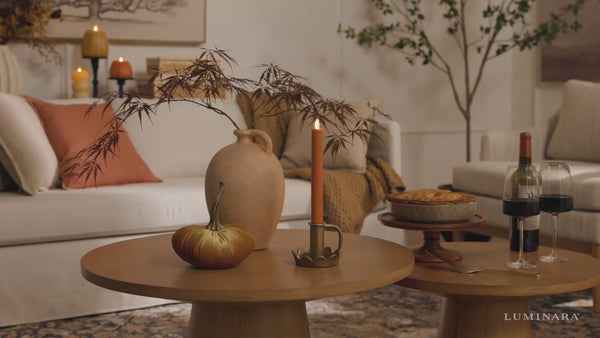 Luminara Marmalade Flameless Candle Taper