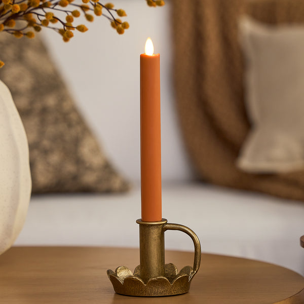 luminara Marmalade Flameless Candle Taper