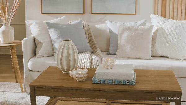 Luminara Tun Shell Flameless Candle