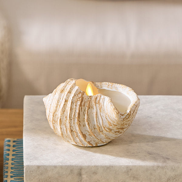 luminara Tun Shell Flameless Candle