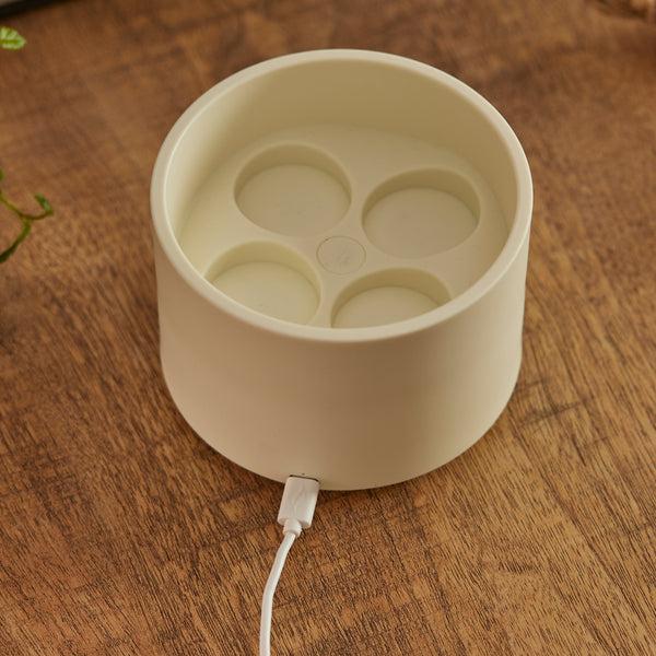 Luminara Rechargeable Tealights And Charging Base - Set Of 4