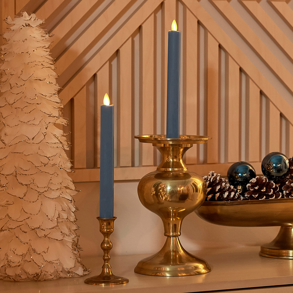 luminara Spring Lake Flameless Candle Tapers - Set of 2