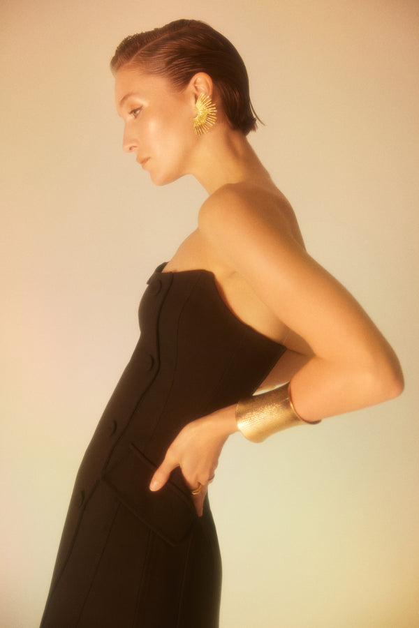 Lunaire Obsidian - Siyah Mini Elbise