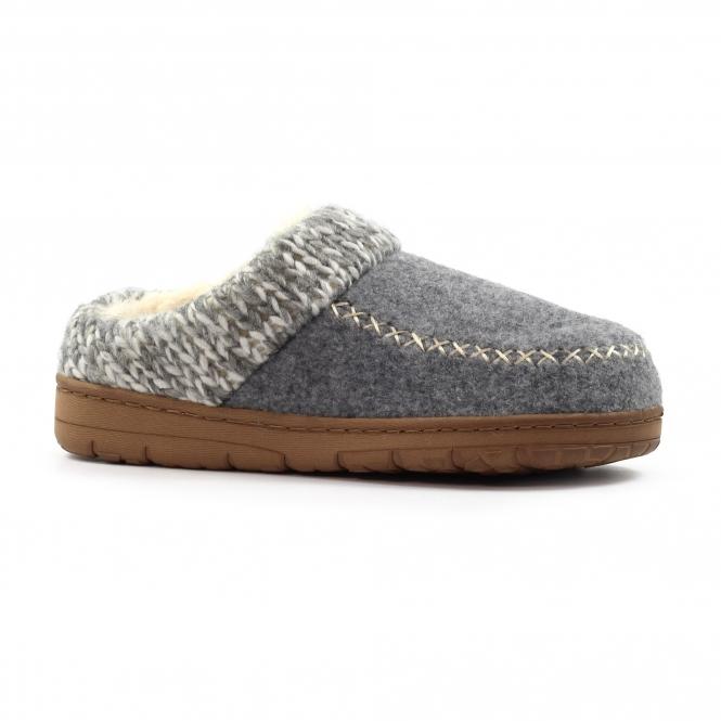Lunar Albany Grey Boxed Slipper