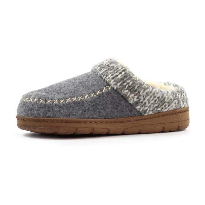 Lunar Albany Grey Boxed Slipper