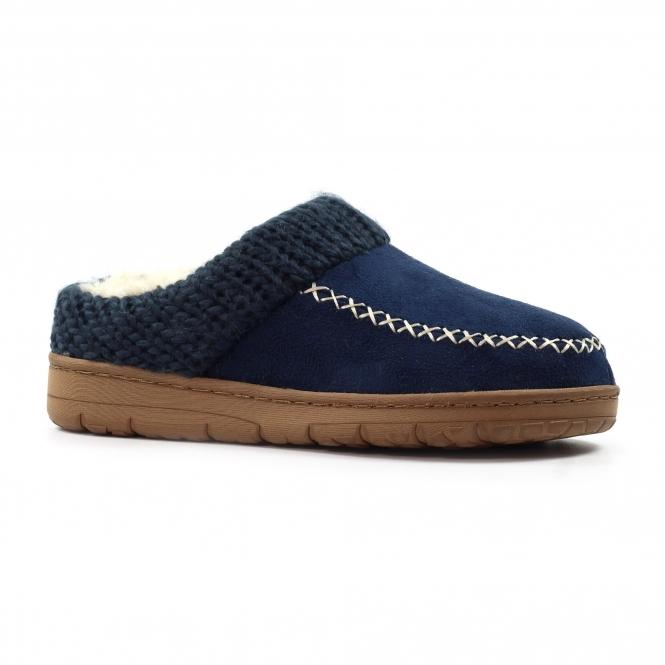 Lunar Albany Navy Boxed Slipper