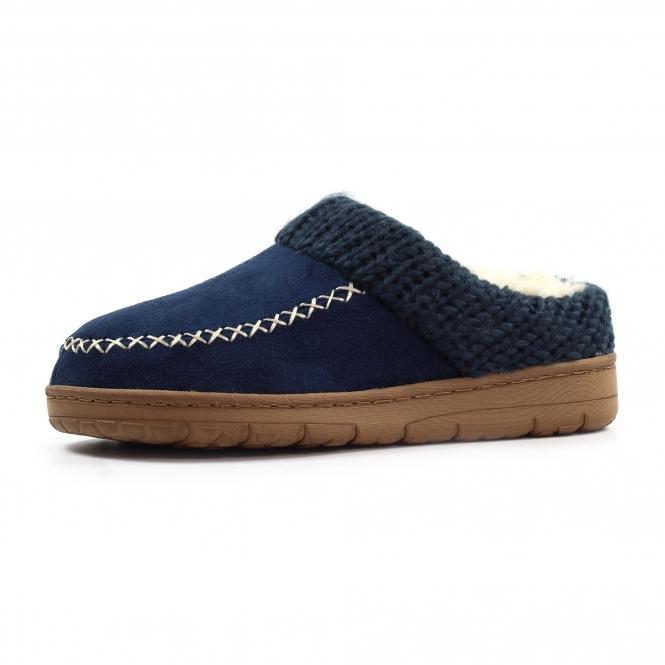Lunar Albany Navy Boxed Slipper