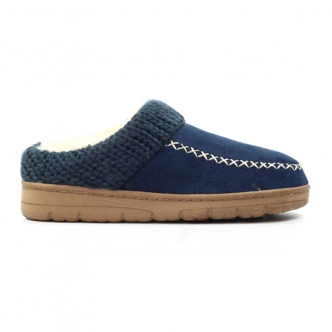 lunar Albany Navy Boxed Slipper