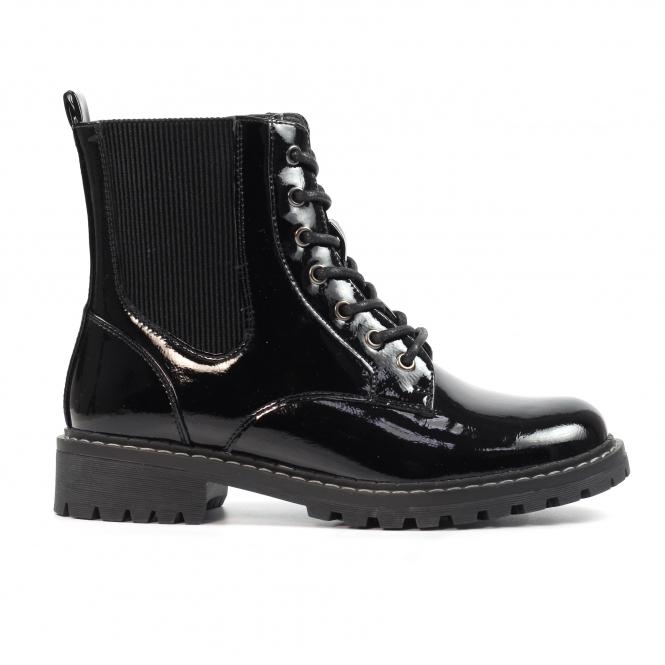 lunar Alexis Black Ankle Boot