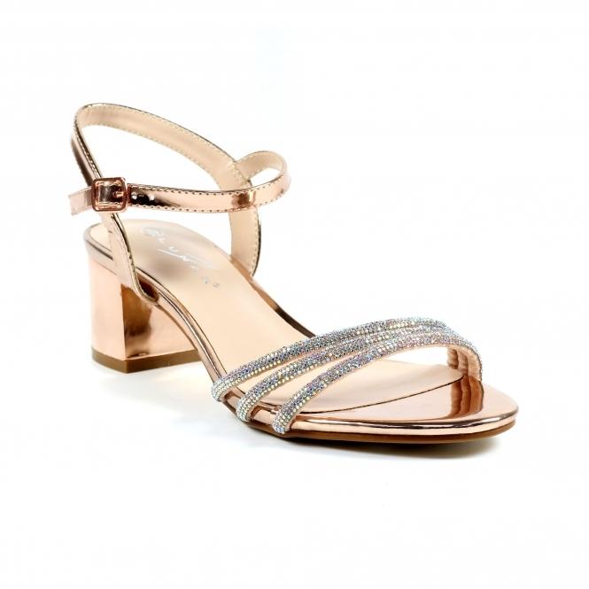 Lunar Amie Rose Gold Sandal